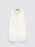 Gilet long en double tissu image number 4
