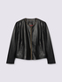 Veste de motard avec matelassage en losanges image number 4