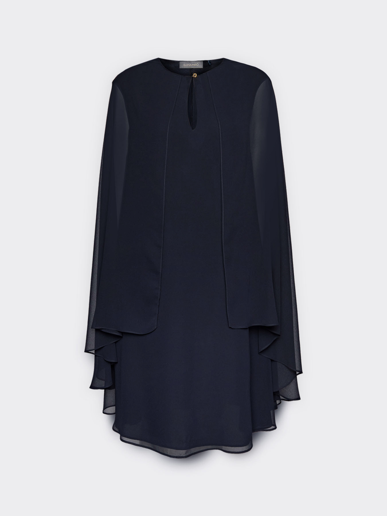 Robe superpos&eacute;e en georgette image number 4