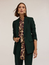 Single-breasted viscose blend blazer image number 3
