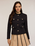 Quilted scuba jacket image number 0