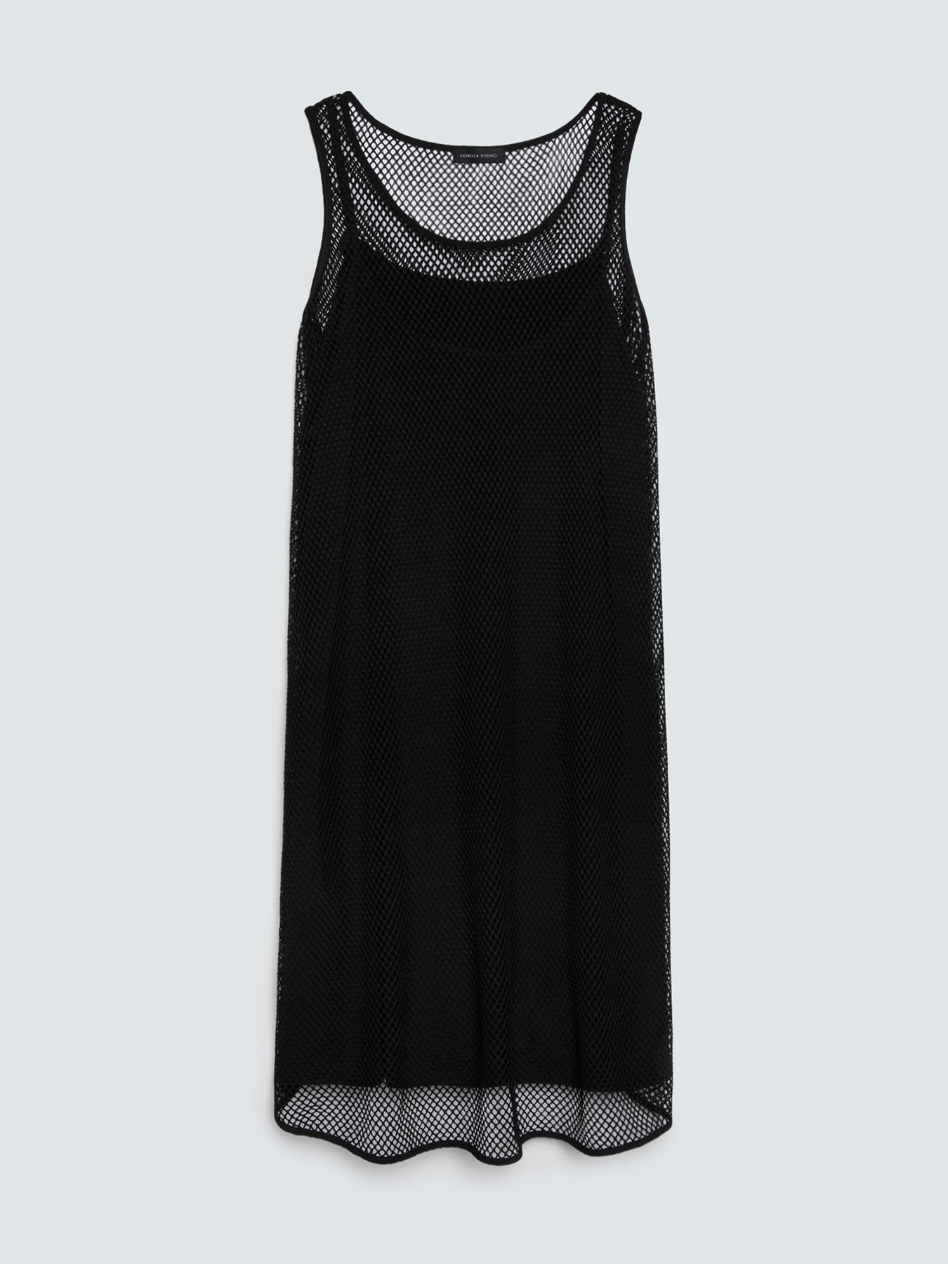 Short perforated dress image number 4