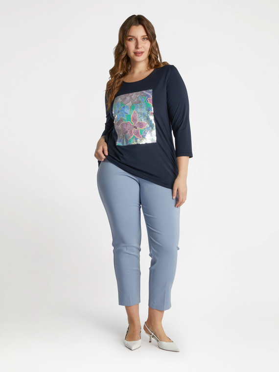 LENZING™ ECOVERO™ viscose New York trousers