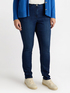 Skinny-Jeans mit blauer Waschung image number 2