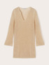 Crochet-effect knitted tunic image number 4