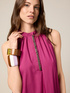 Long poplin dress image number 2