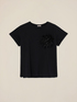 Tricou cu broșă în formă de floare image number 3