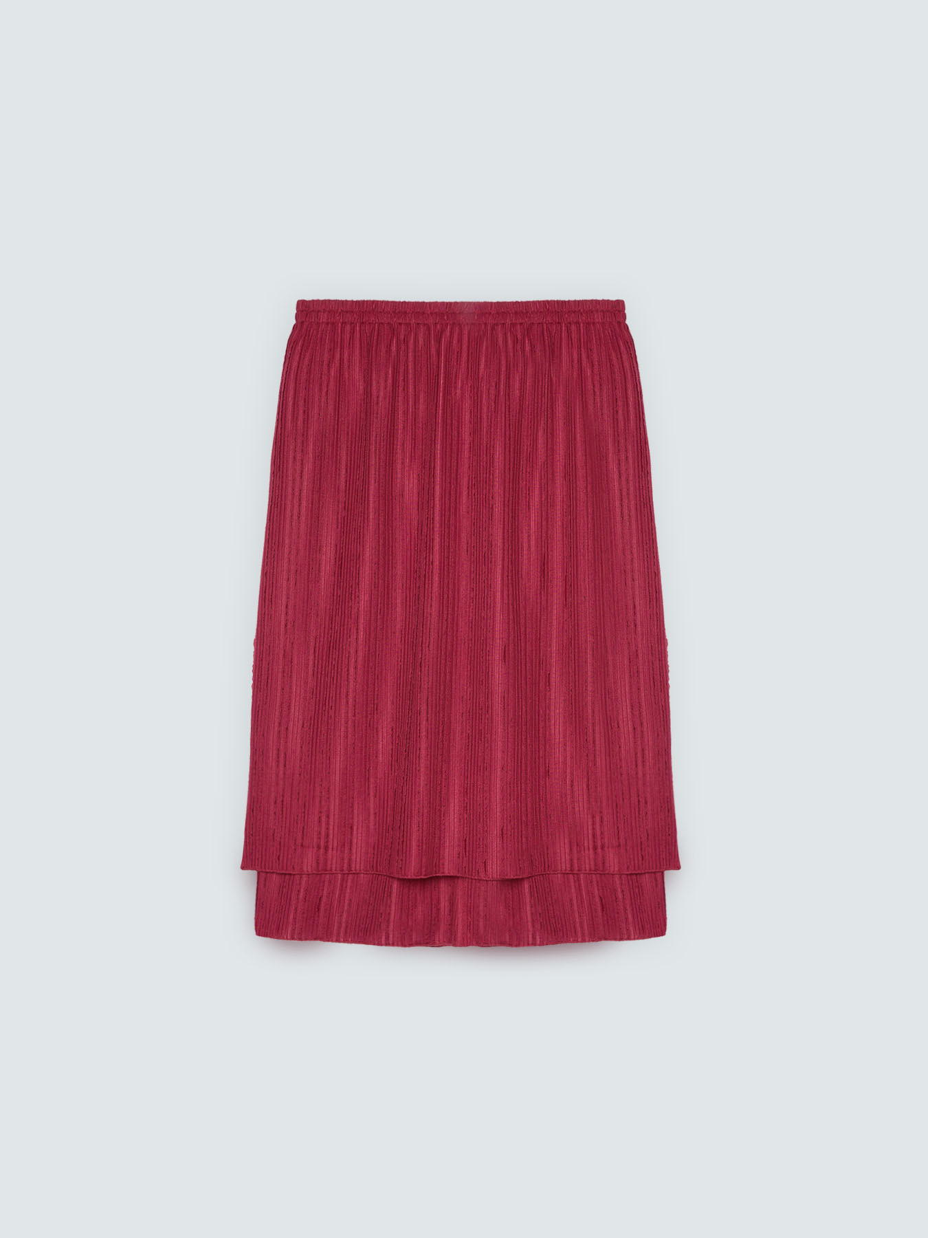 Ribbed jersey skirt image number 5