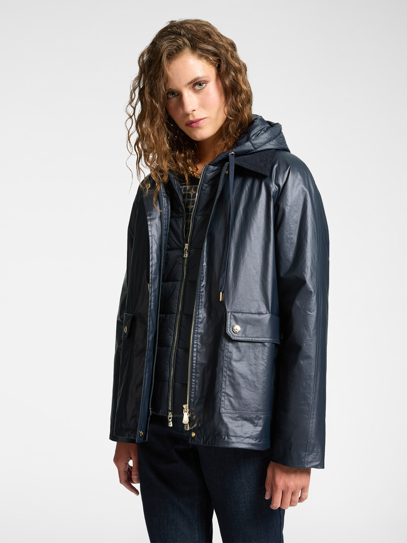 Parka en couche de coton image number 0