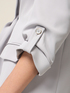 Blazer aperto in tessuto fluido image number 2