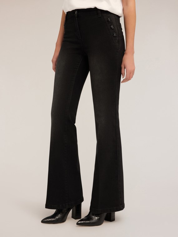 Jeans flare push-up Elle