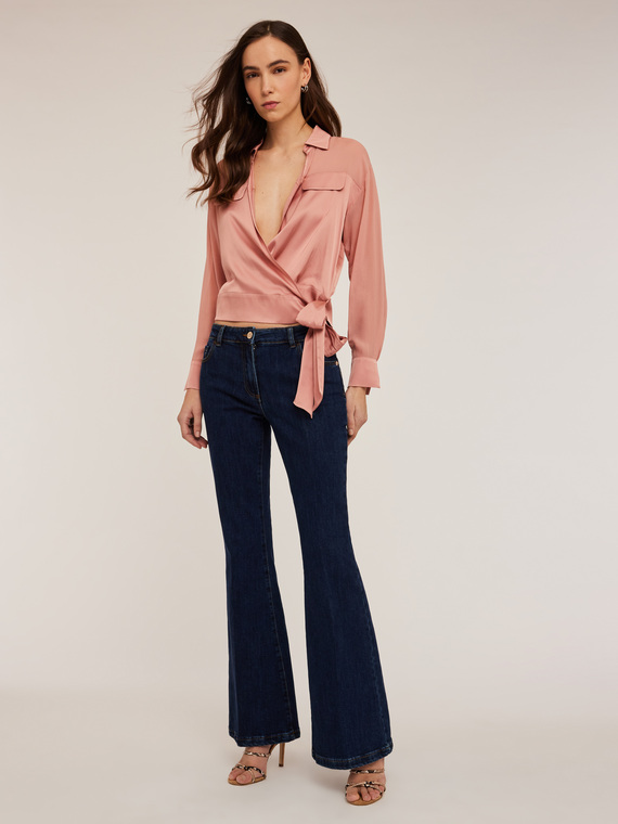Jeans flare push-up Elle