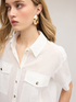 Chemise en mousseline avec poches image number 0