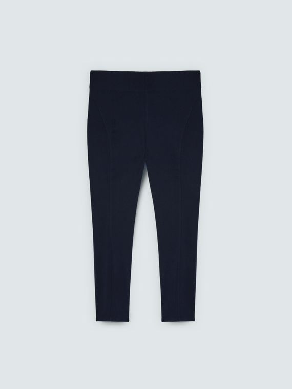 Pantaloni Jeggings con elastico in vita