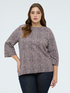 Wide-neck sweatshirt image number 0