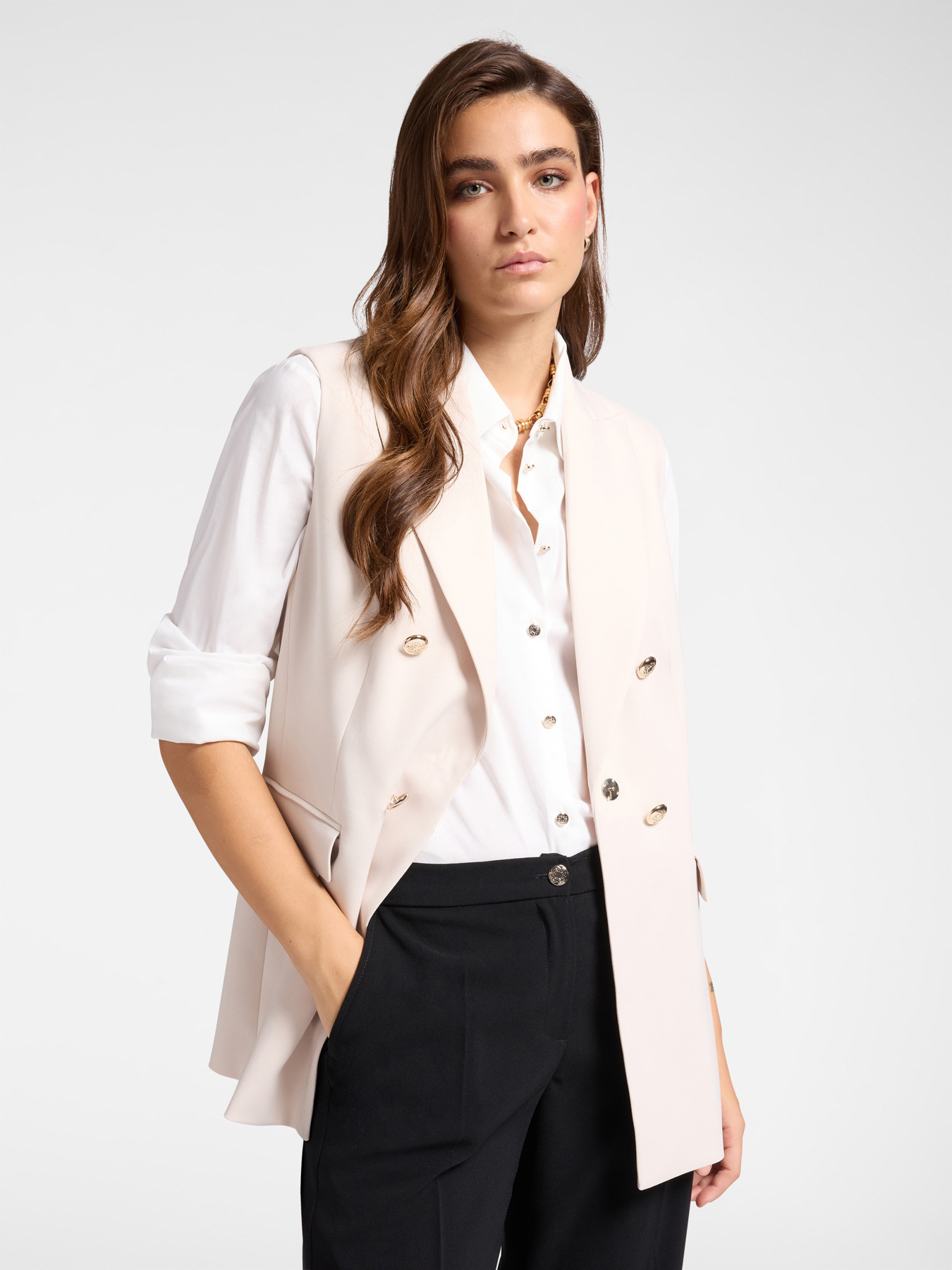 Ärmelloser Blazer image number 0