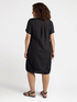Vestito in lino e jersey di cotone image number 1