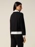 Sweater with ribbed cuffs and collar image number 1