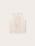 Top in pizzo con rouches image number 4