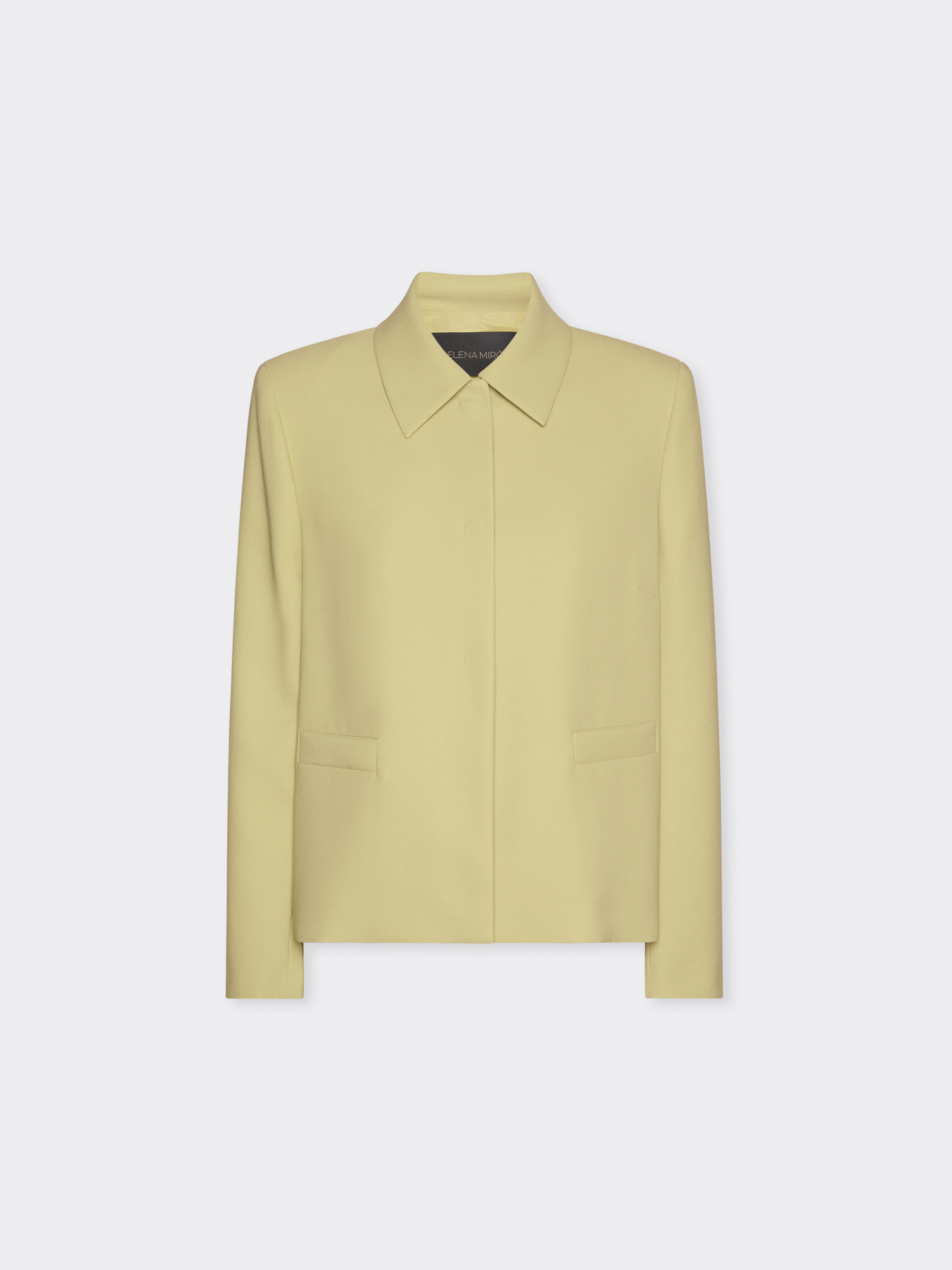 Chaqueta en tejido crep&eacute; image number 4