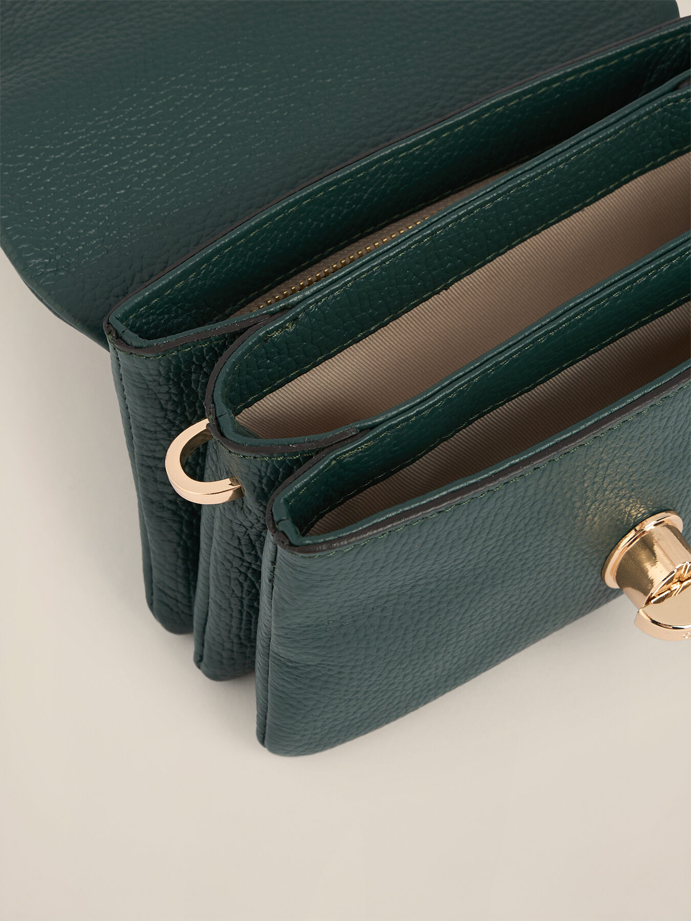 Borsa crossbody Ophelia in vera pelle image number 4