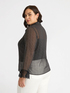 Polka dot shirt with flounces image number 1