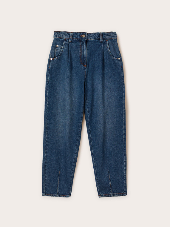 Coupe barrel de jeans