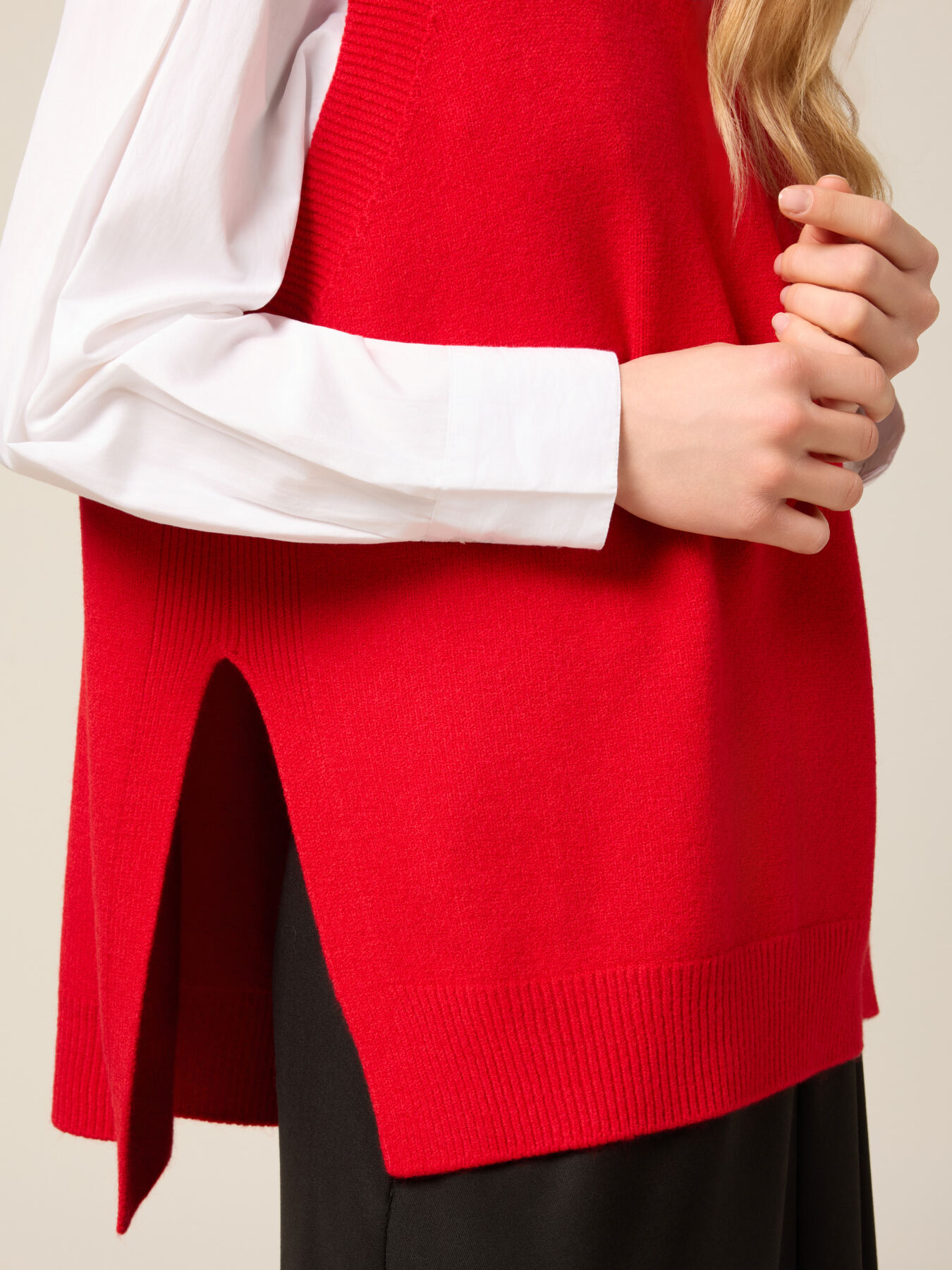 Gilet over in maglia image number 2