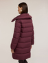 Long down jacket with wide collar image number 1