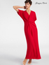 Robe longue avec n&oelig;ud central image number 0