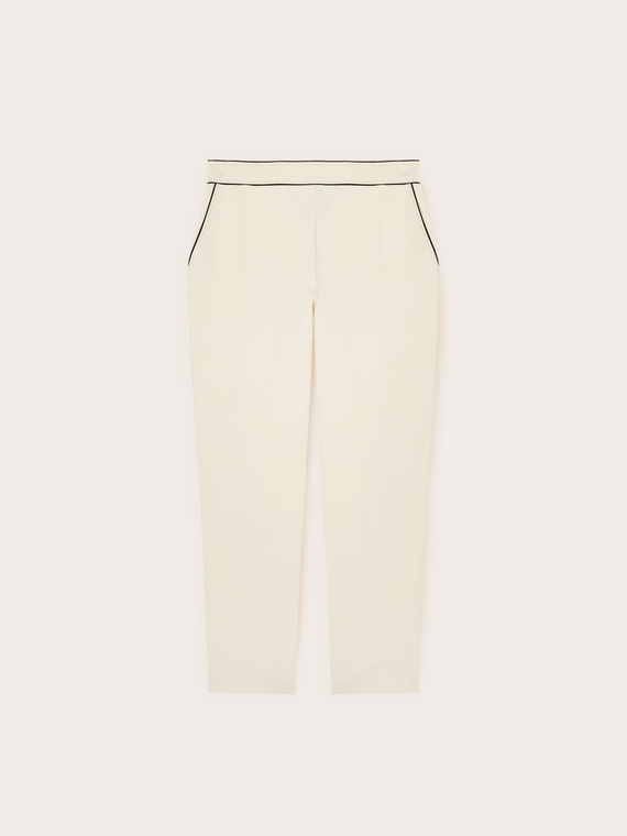 Trousers with piping The Tailoring Lab