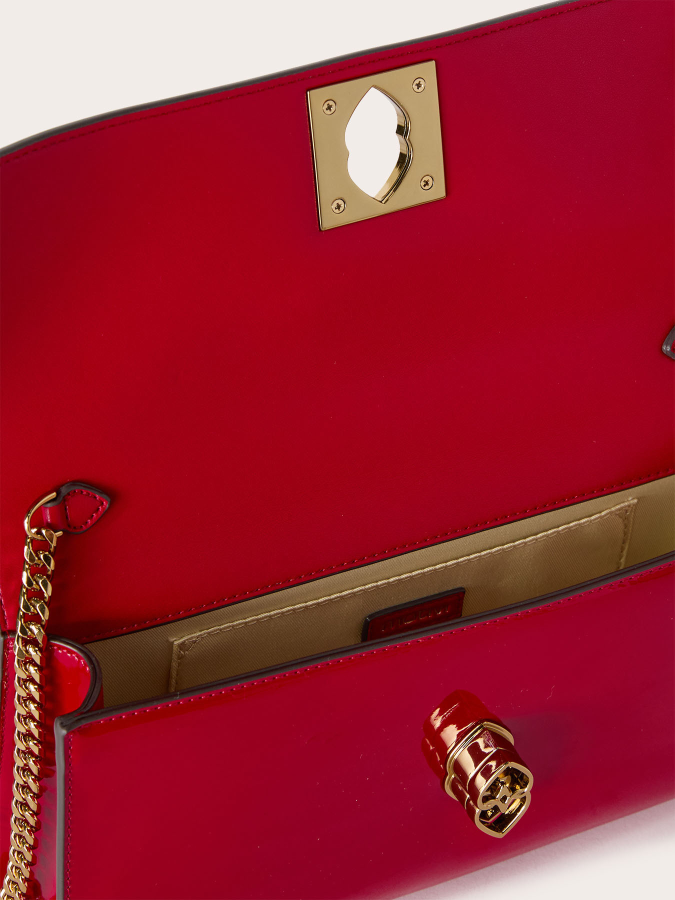 Coated fabric clutch image number 4