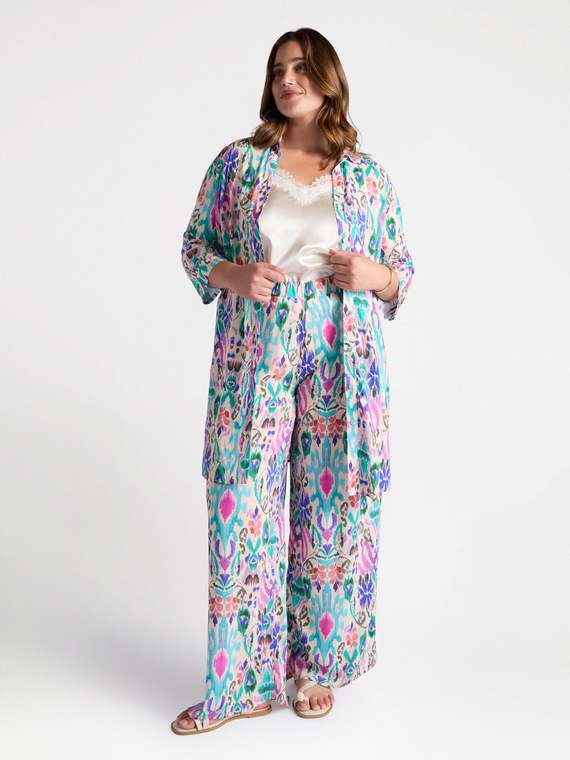 Bedrucktes Hemdkleid