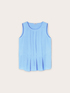 Flowing top with ruffle image number 0