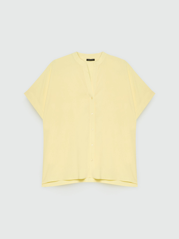 Wide viscose shirt