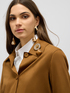 Veste boxy avec broche bijou image number 2