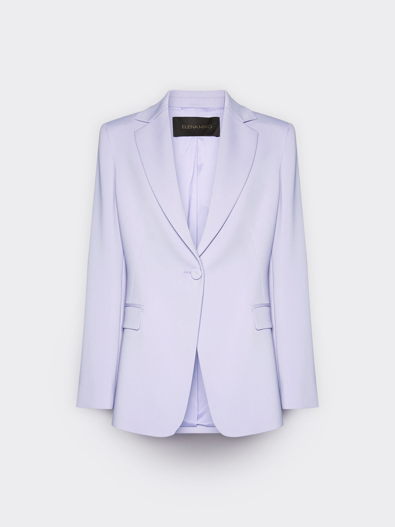 Structured blazer in cady image number 4