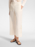 Embroidered linen cropped trousers image number 2
