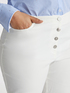 Barrel trousers with buttons image number 3