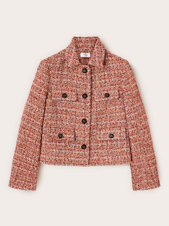 Short tweed jacket