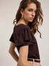 T-shirt with ruffle sleeves image number 2
