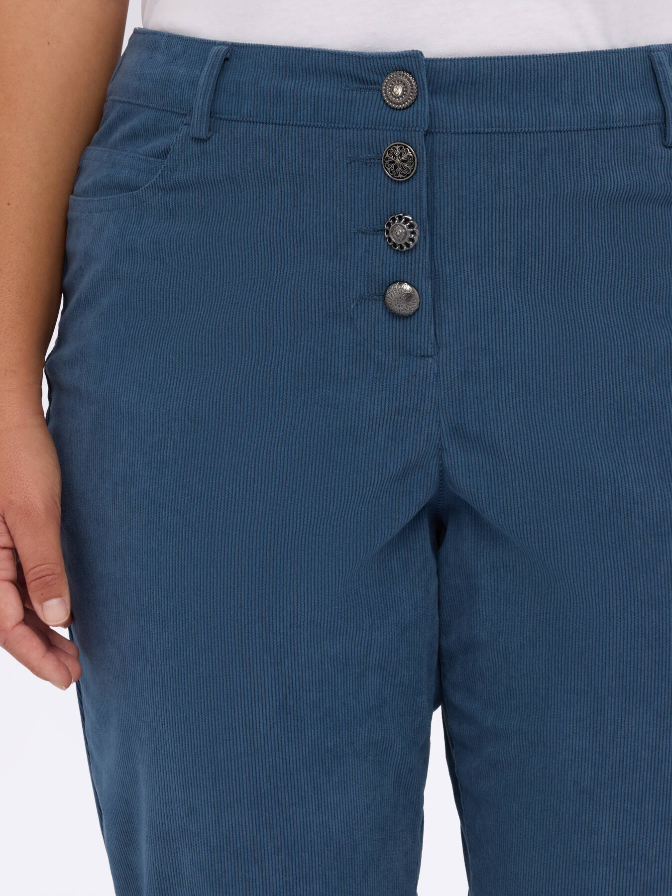 Corduroy Barrel Pants image number 2