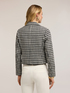 Short houndstooth jacket image number 1