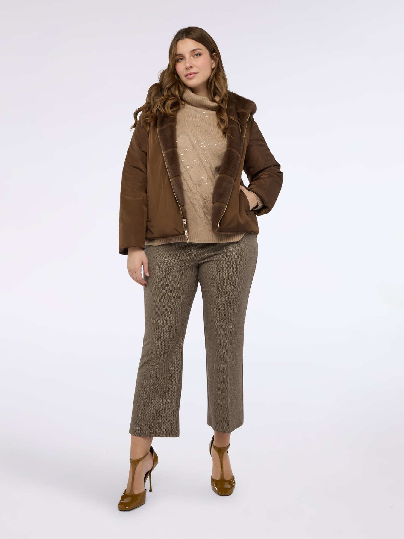 Veste bimati&egrave;re avec capuche image number 4