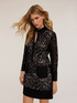 Vestito chemisier in pizzo macramé image number 0