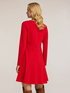Flare-Kleid aus Milano-Strick image number 1