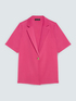 Flie&szlig;ender Blazer mit Schmuckknopf image number 0