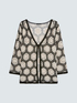Cardigan in H&auml;keloptik image number 1
