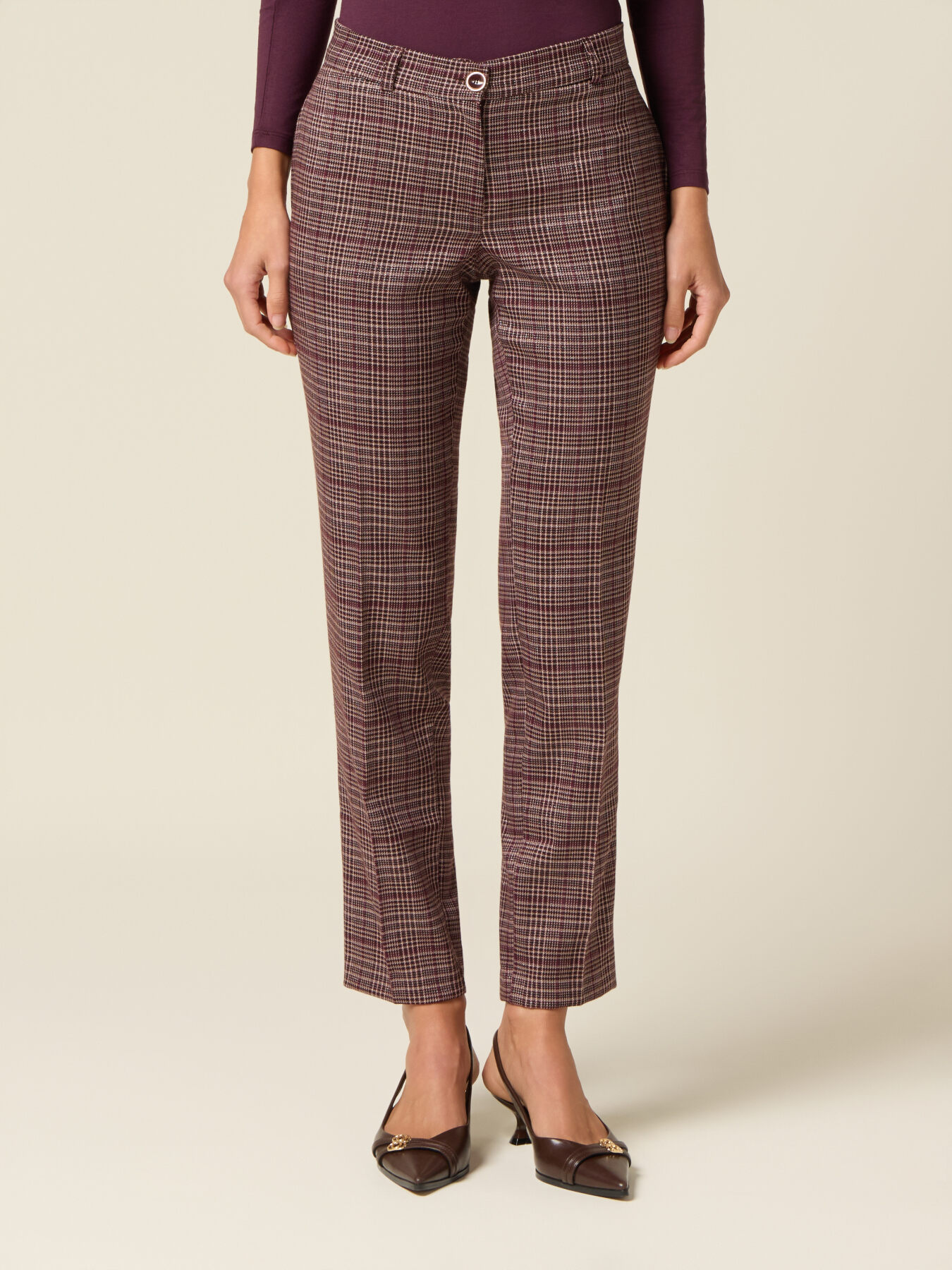 Pantaloni check image number 3