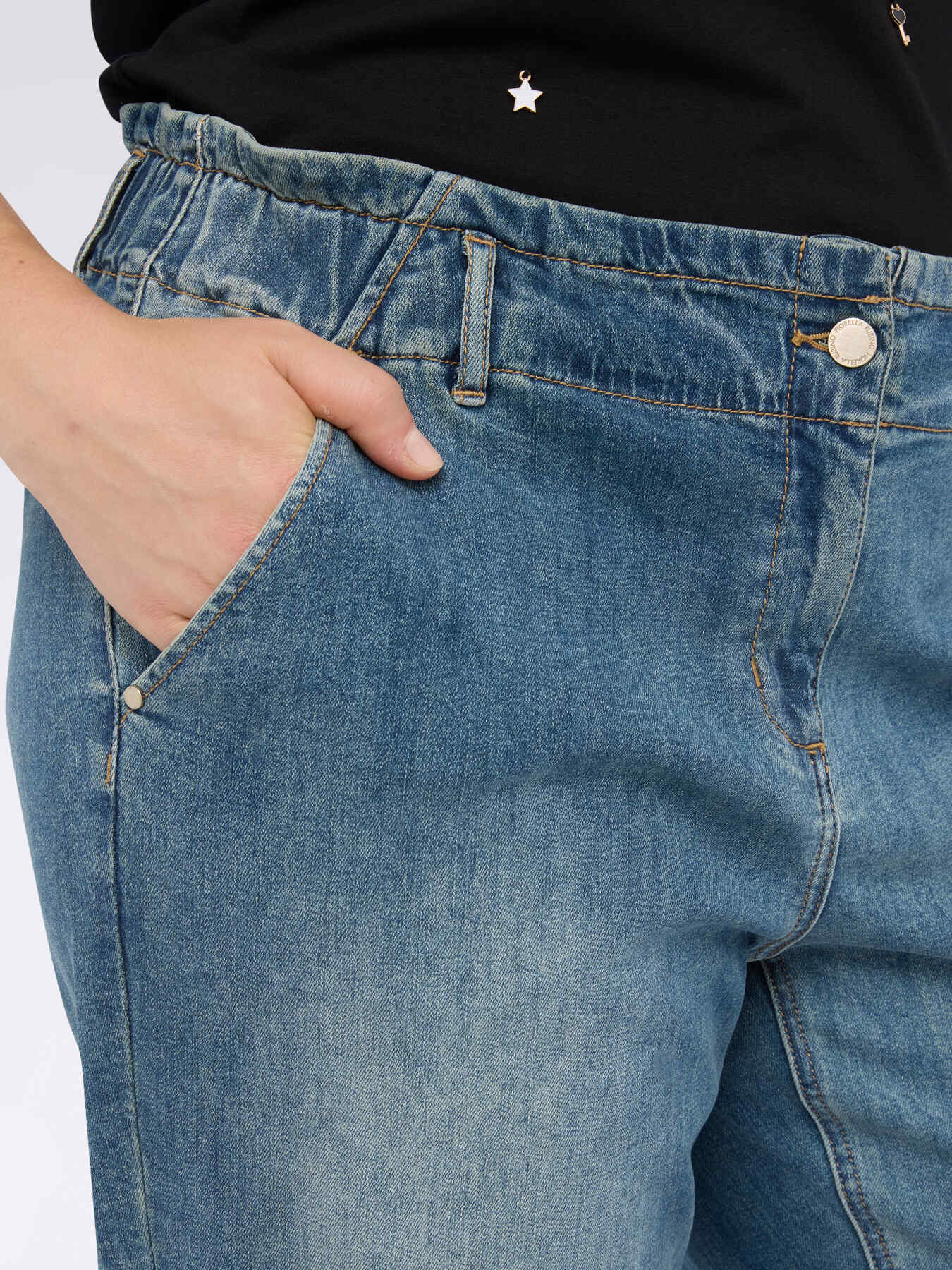 Balloon jeans vintage wash image number 3